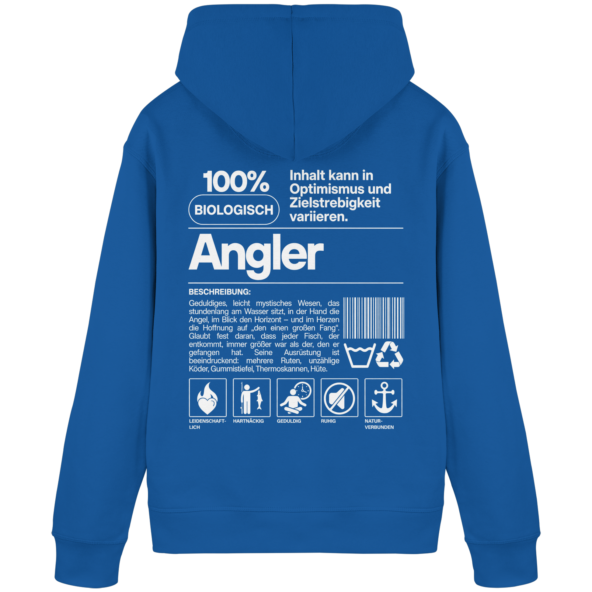 100% Angler - Premium Hoodie