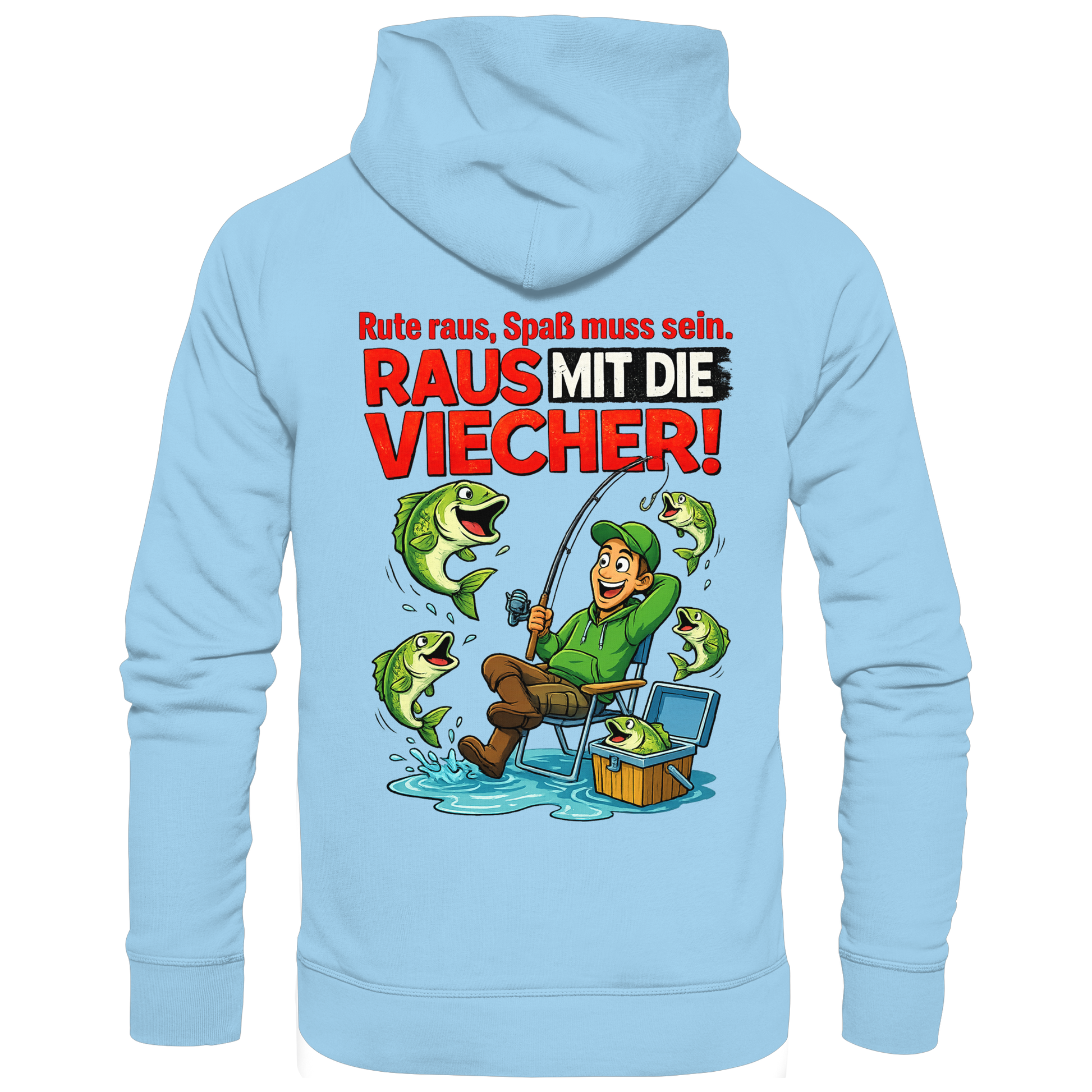 Raus Mit Die Viecher  - Premium Hoodie