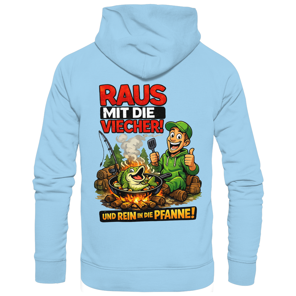Raus Mit- Rein Pfanne - Premium Hoodie