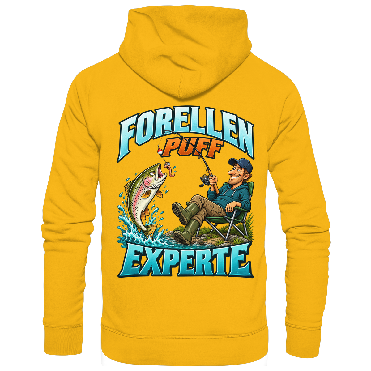 Forellen Puff Experte - Premium-Hoodie