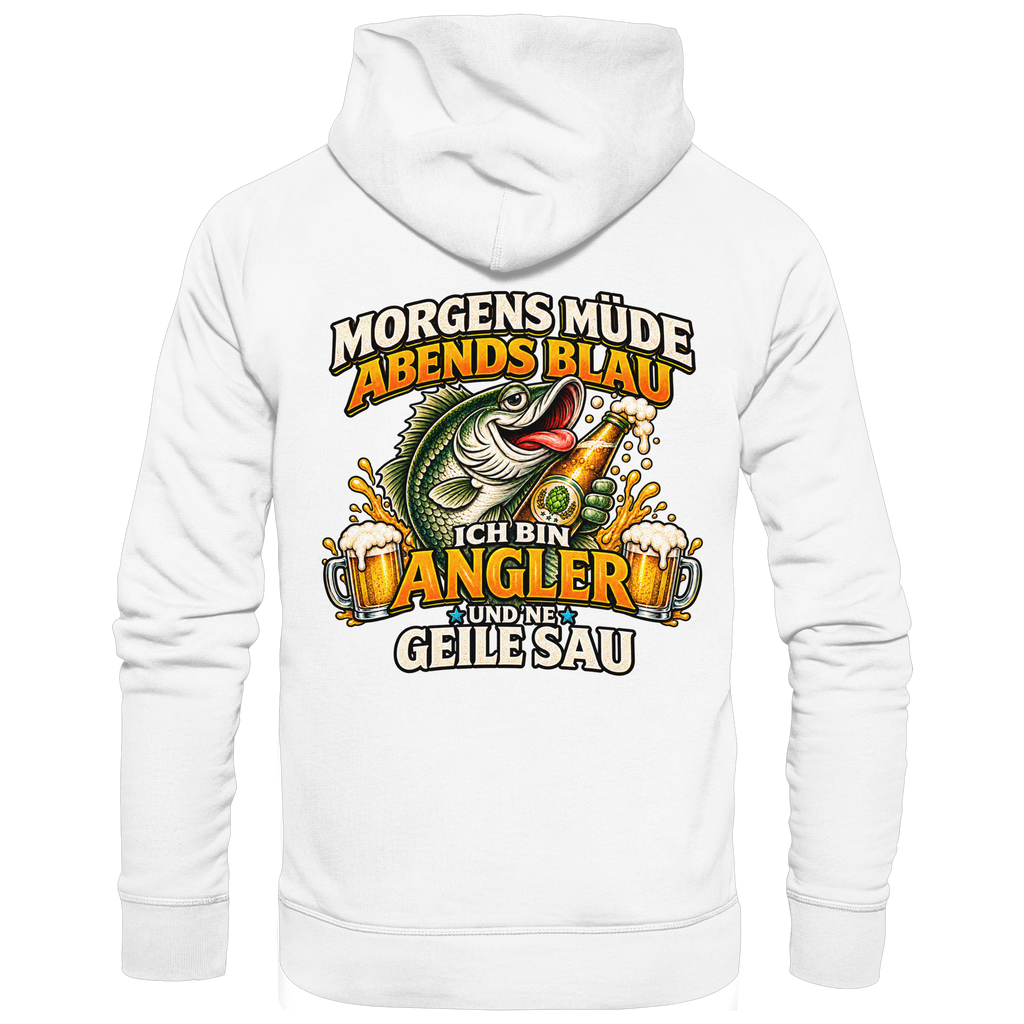 Morgens Müde - Premium-Hoodie