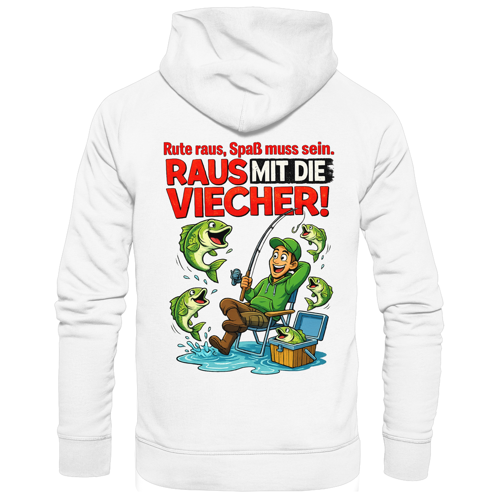 Raus Mit Die Viecher  - Premium Hoodie
