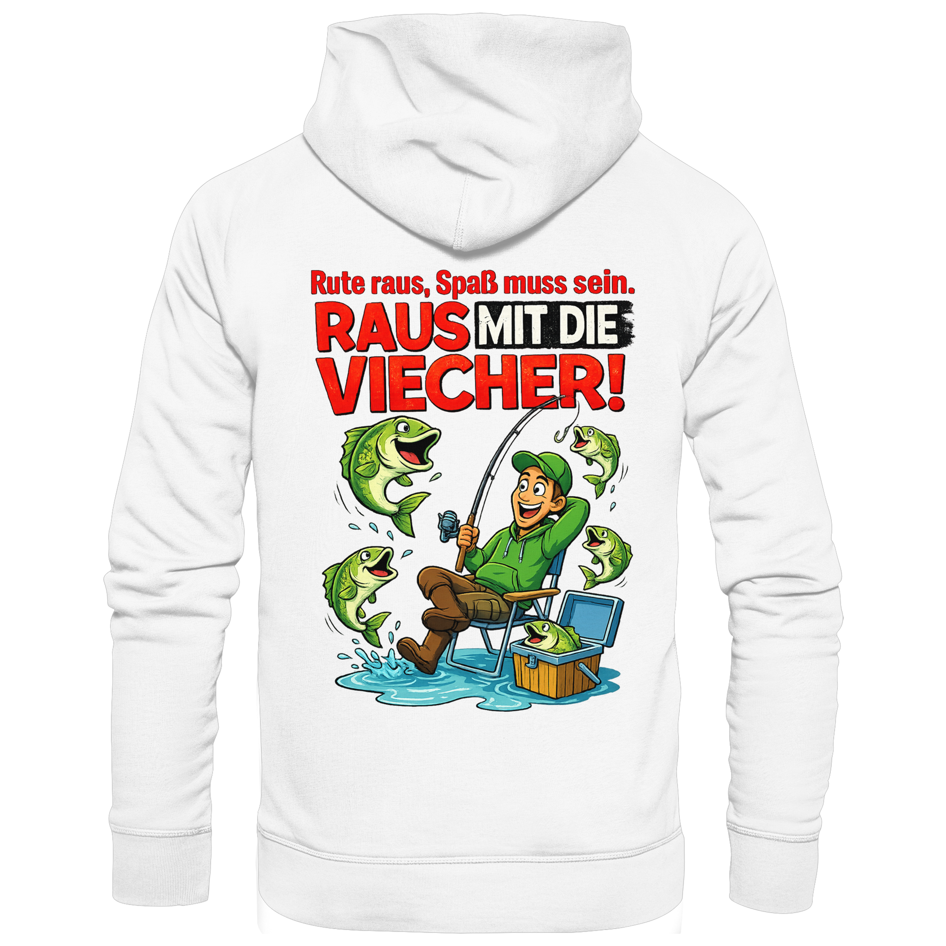 Raus Mit Die Viecher  - Premium Hoodie