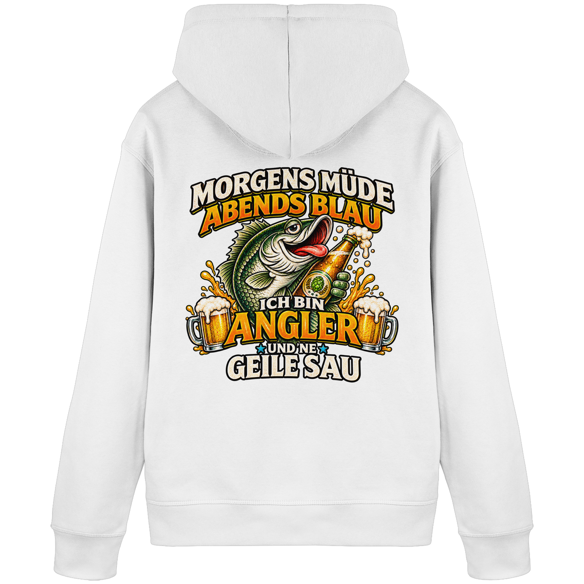 Morgens Müde - Premium-Hoodie
