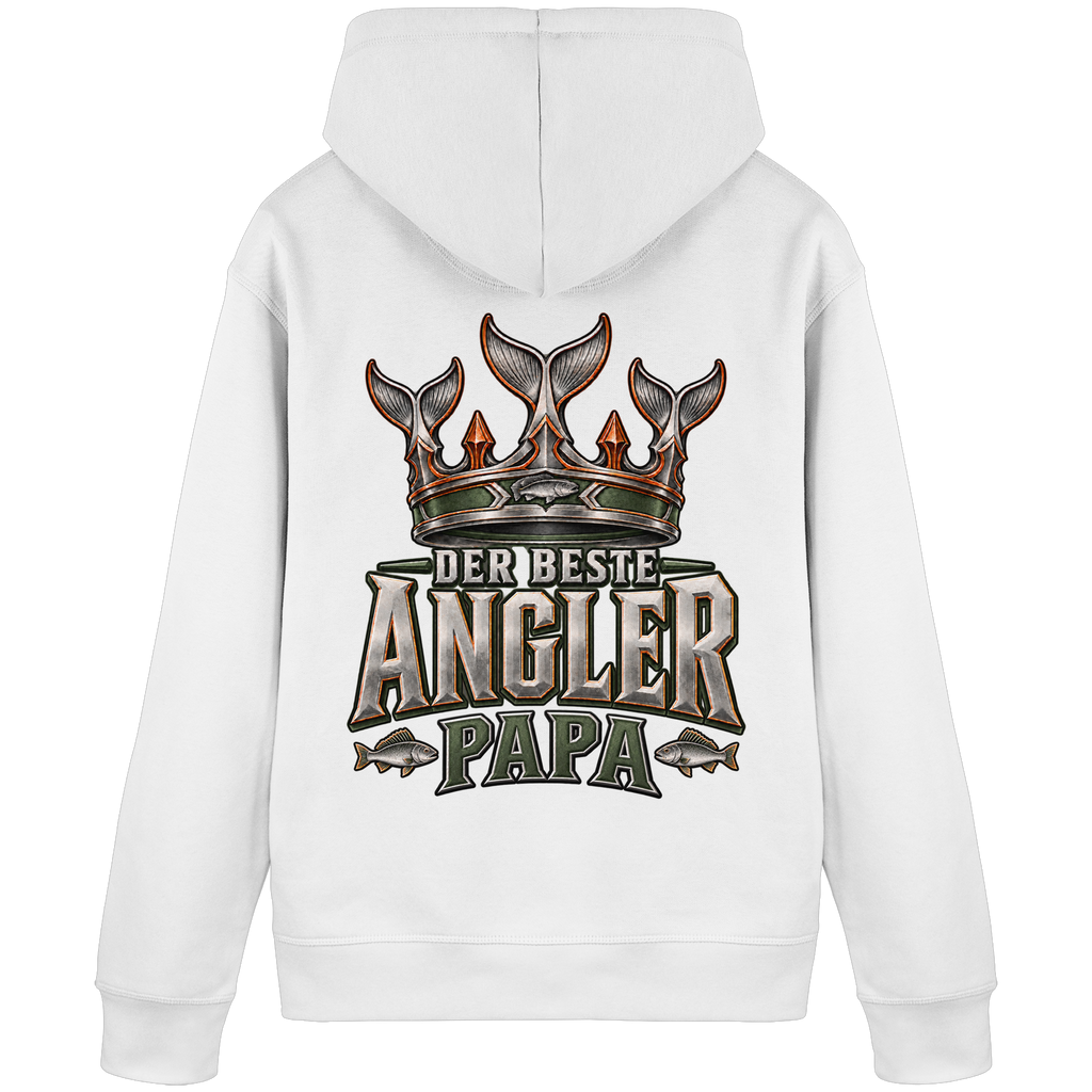 Der Beste Angler Papa - Premium-Hoodie