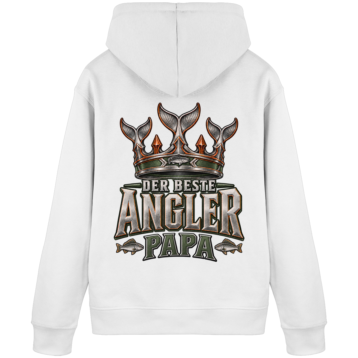 Der Beste Angler Papa - Premium-Hoodie
