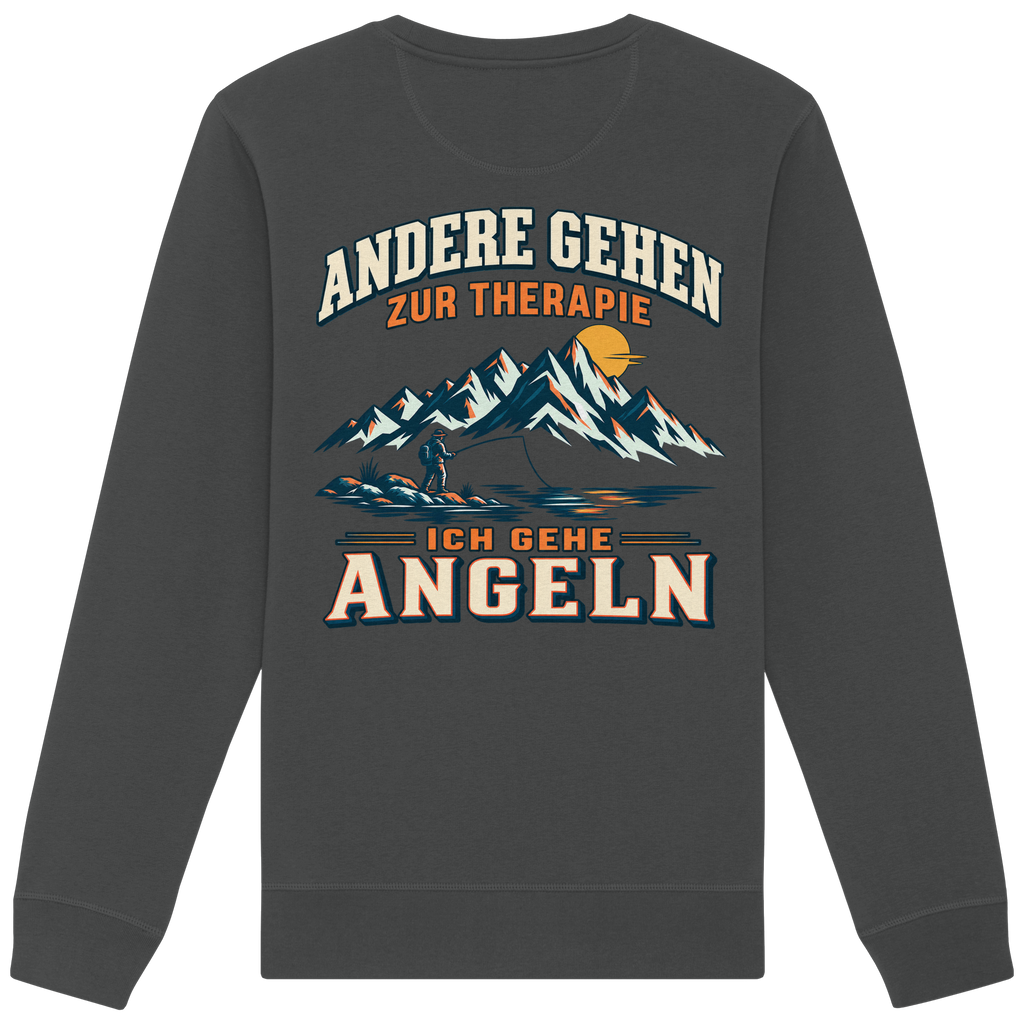 Therapie Angeln - Premium-Sweatshirt
