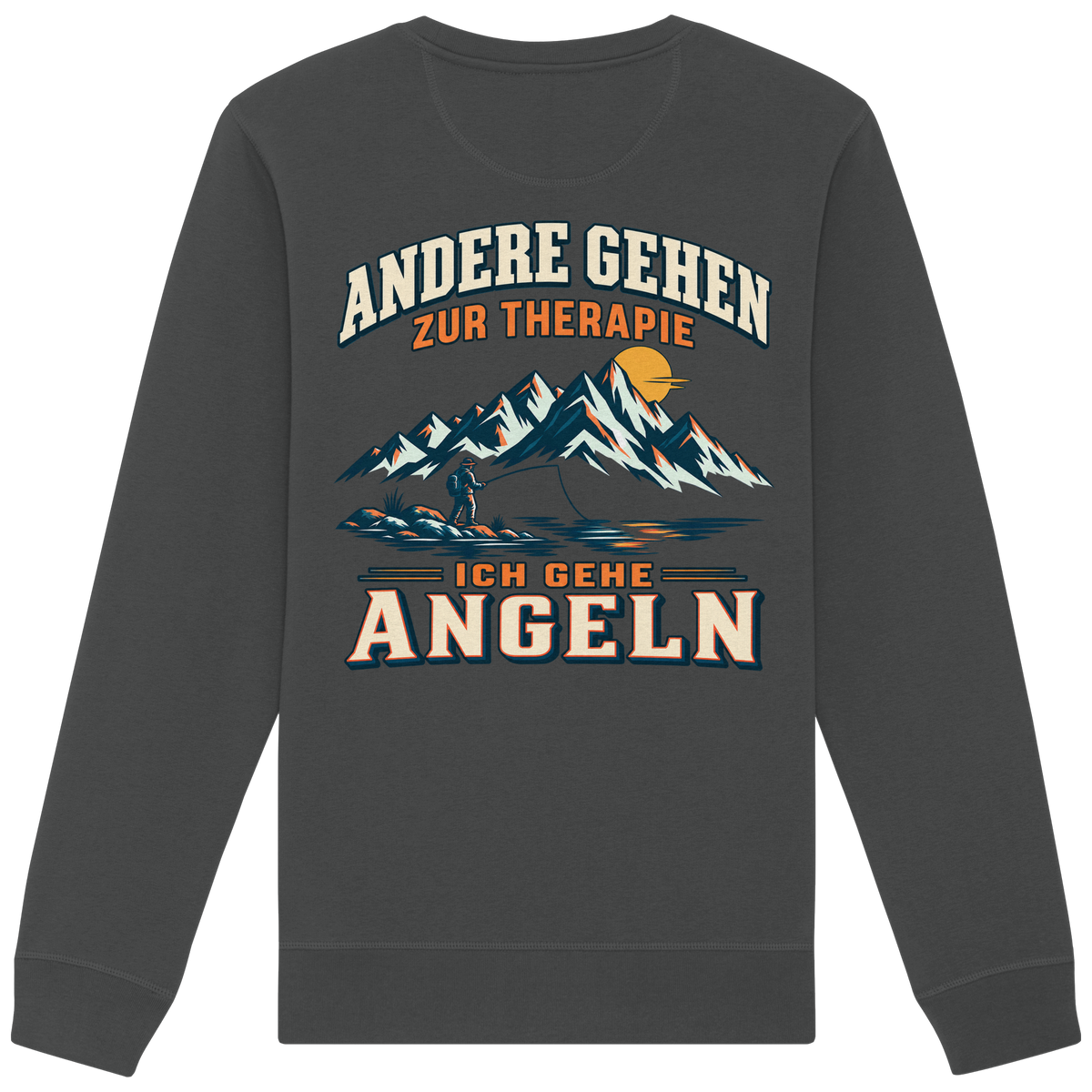 Therapie Angeln - Premium-Sweatshirt