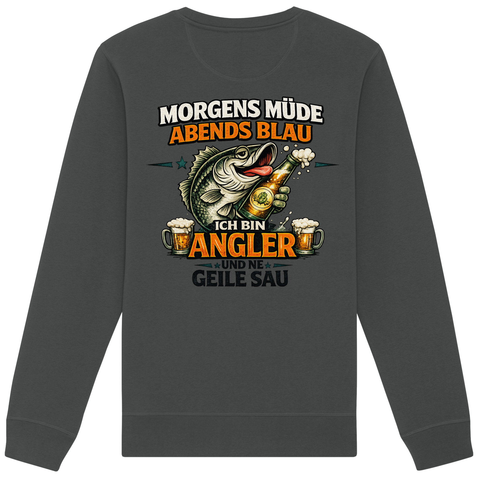 Morgens Müde - Premium Sweatshirt