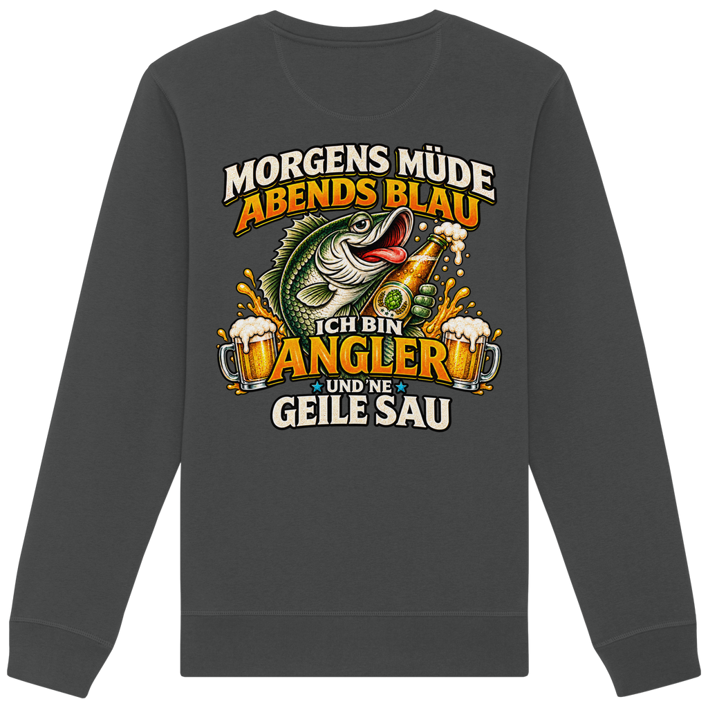 Morgens Müde - Premium-Sweatshirt
