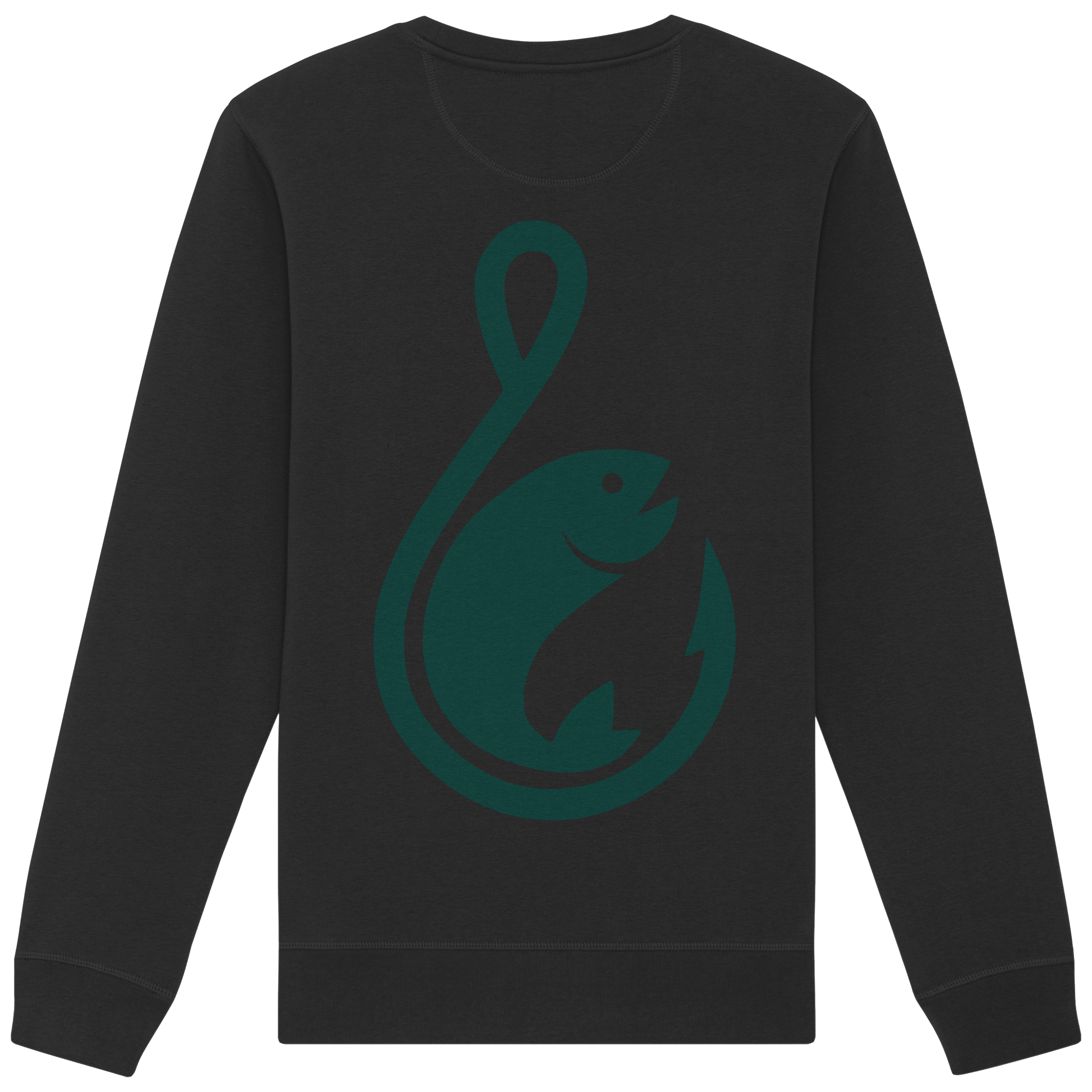 Anglerfreunde24 Logo Grün - Premium Sweatshirt