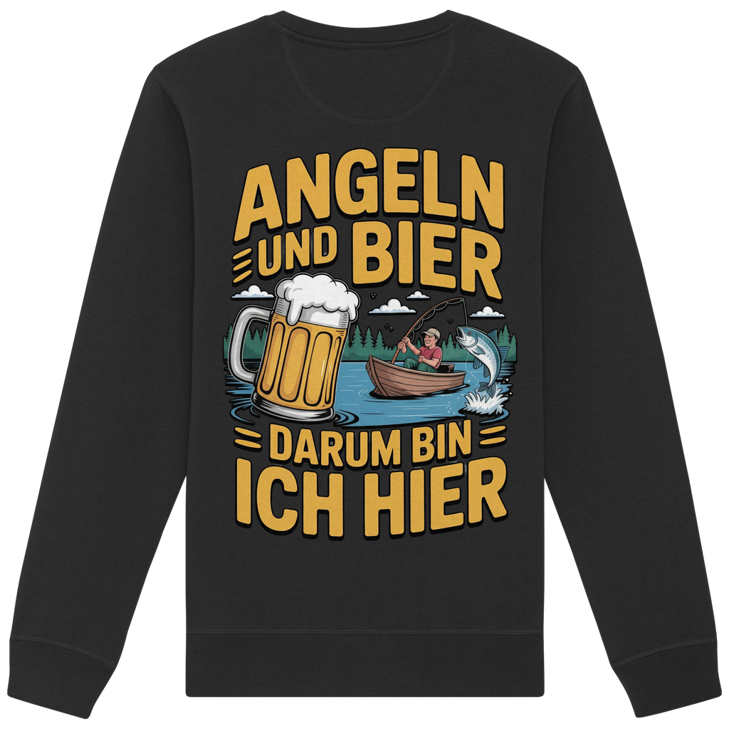 Angeln und Bier  - Premium Sweatshirt