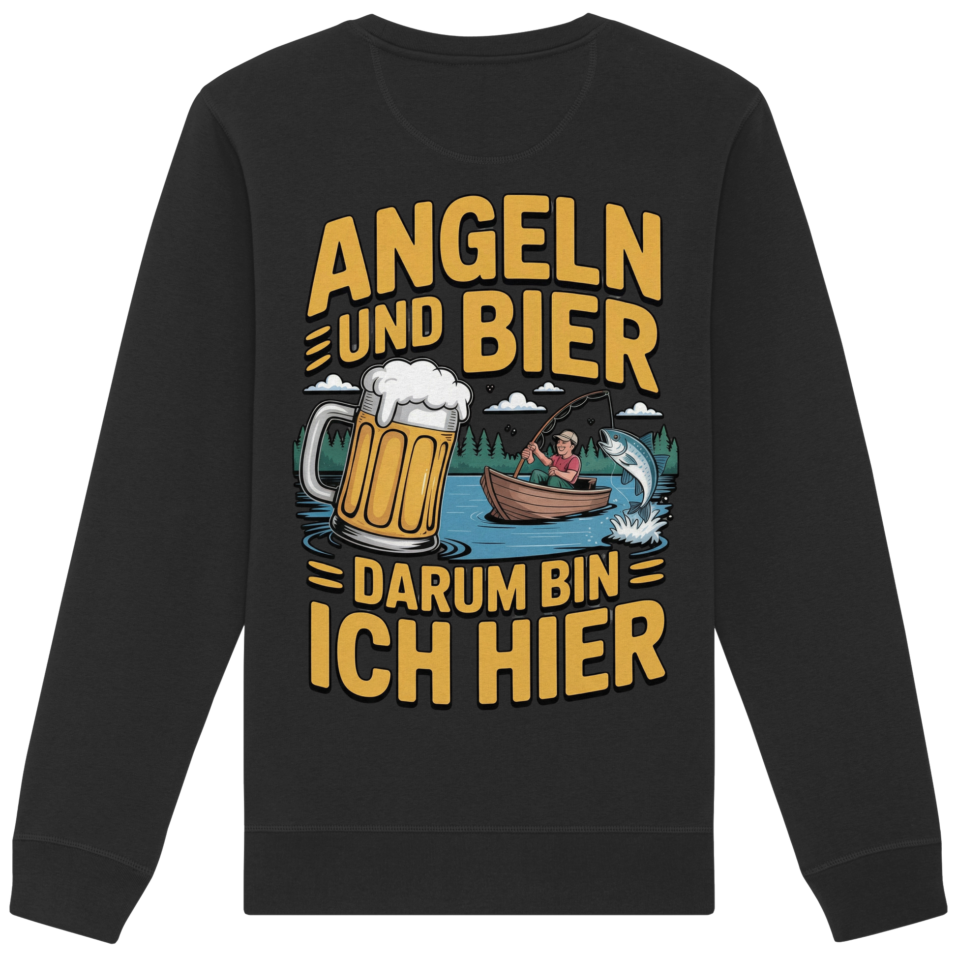 Angeln und Bier  - Premium Sweatshirt