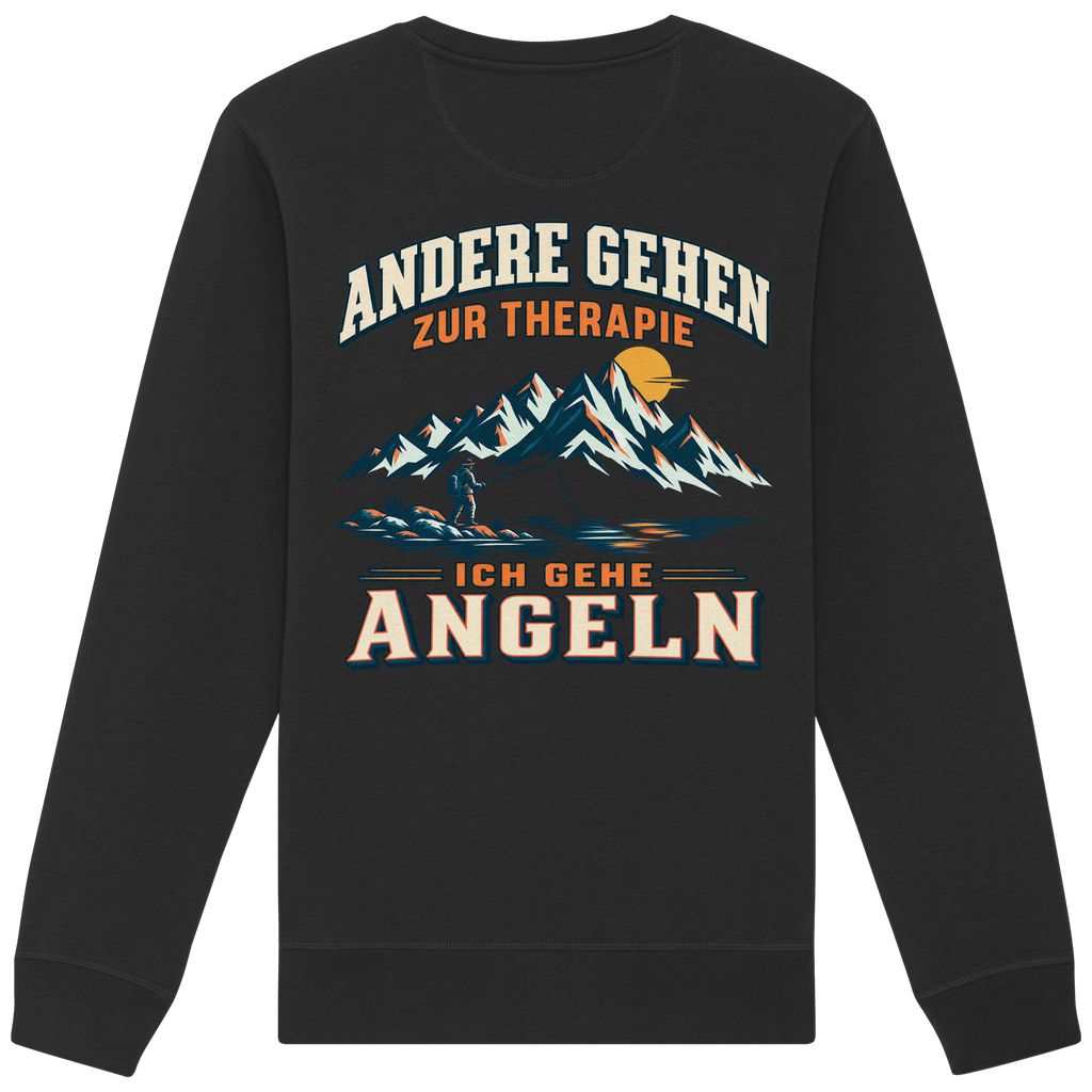 Therapie Angeln - Premium-Sweatshirt