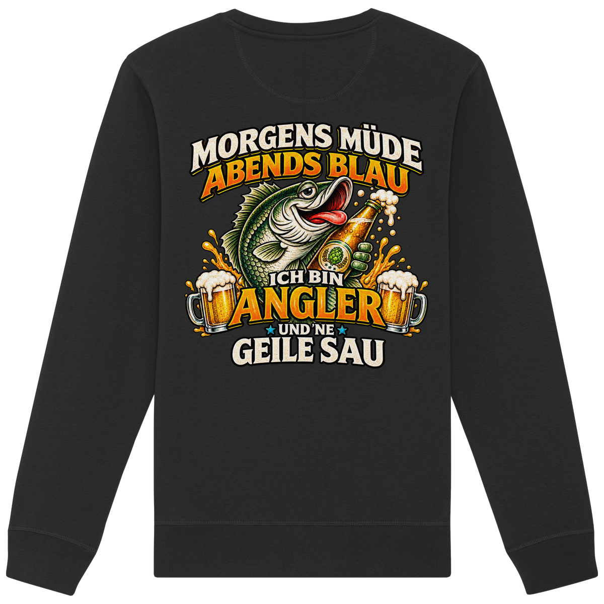 Morgens Müde - Premium-Sweatshirt