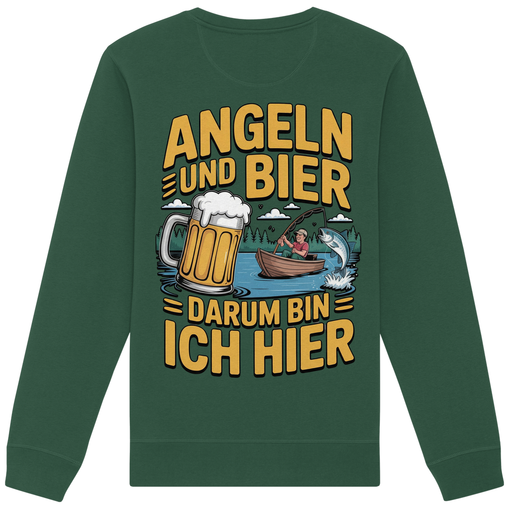 Angeln und Bier  - Premium Sweatshirt