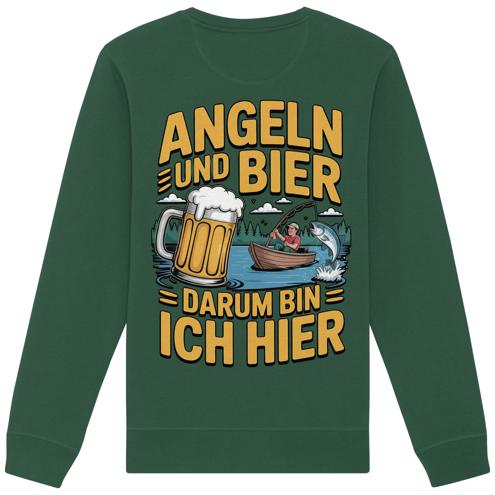 Angeln und Bier  - Premium Sweatshirt
