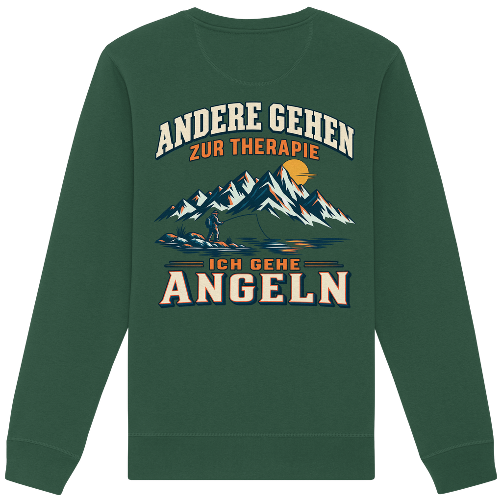 Therapie Angeln - Premium-Sweatshirt