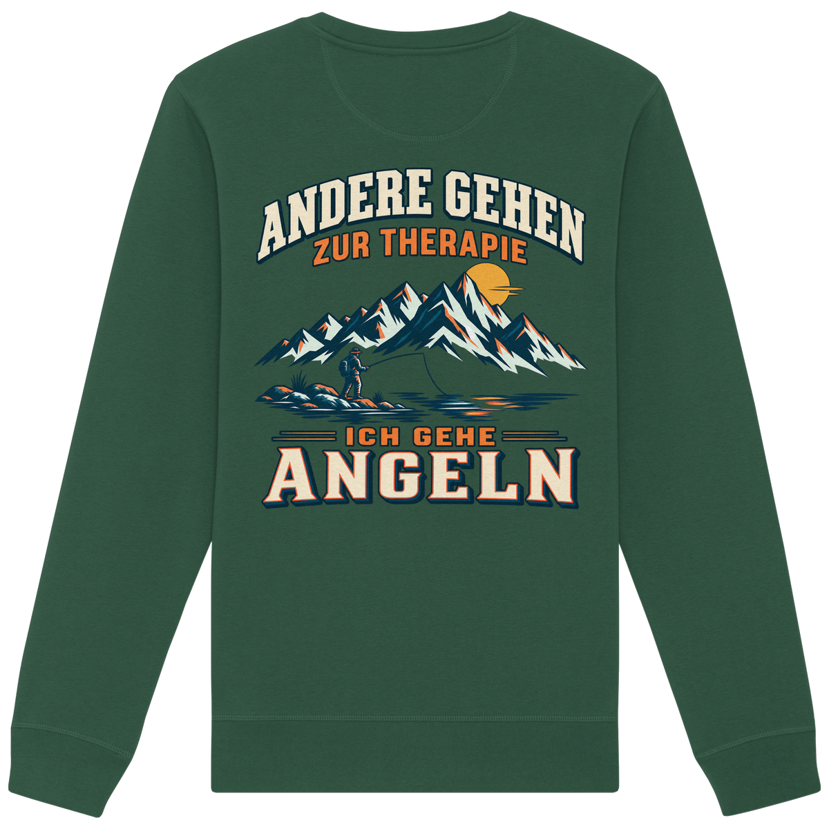 Therapie Angeln - Premium-Sweatshirt