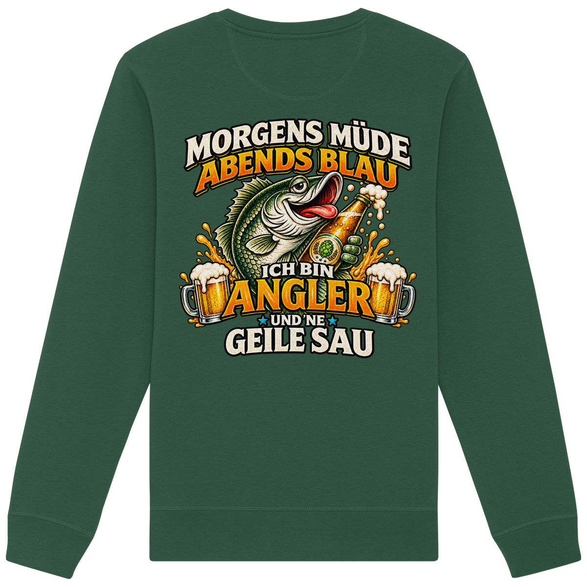 Morgens Müde - Premium-Sweatshirt