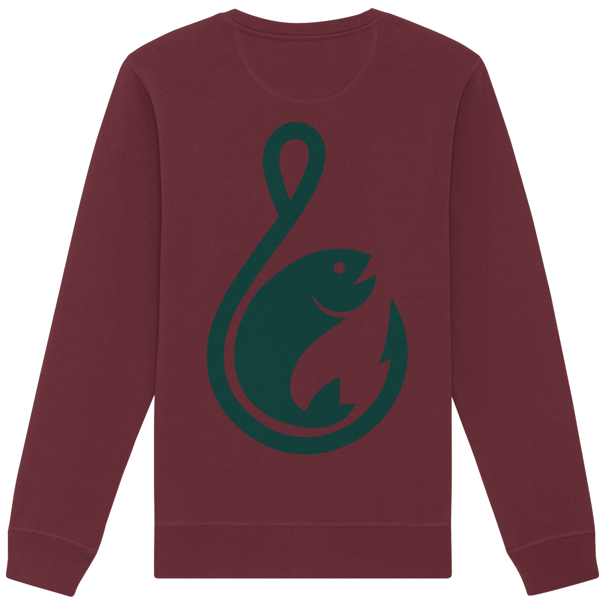 Anglerfreunde24 Logo Grün - Premium Sweatshirt