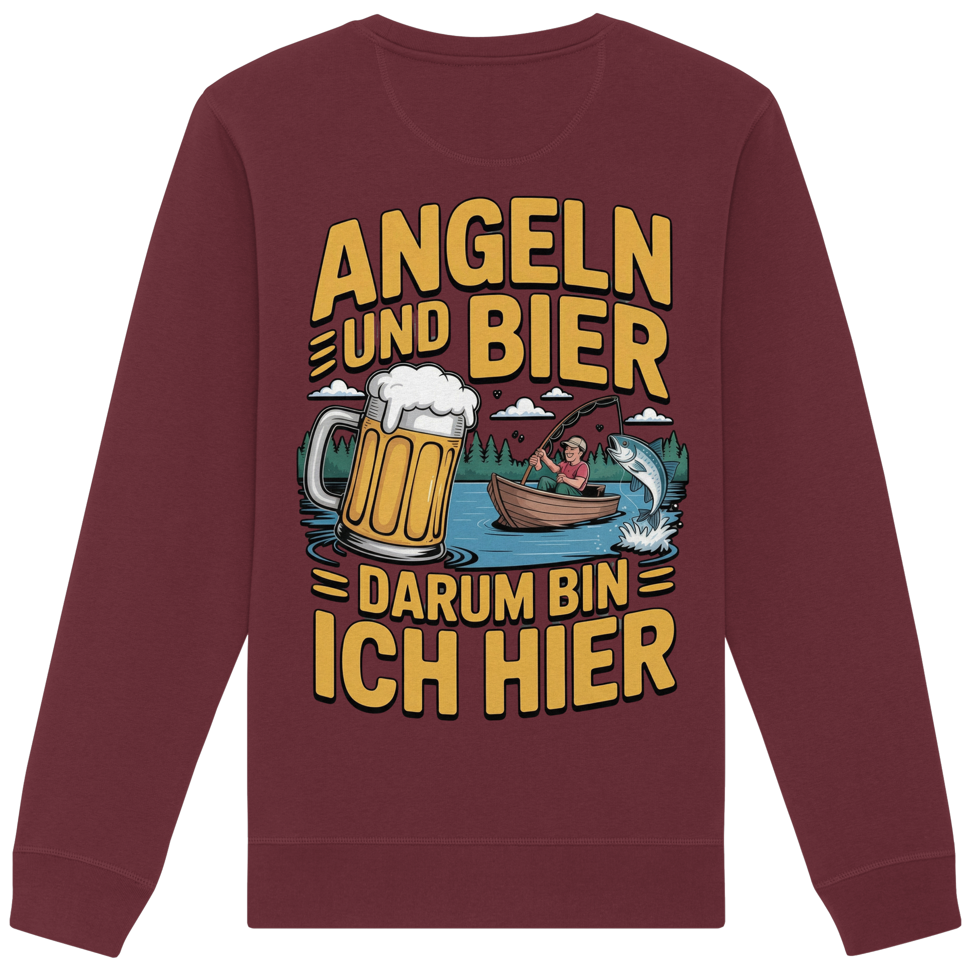 Angeln und Bier  - Premium Sweatshirt