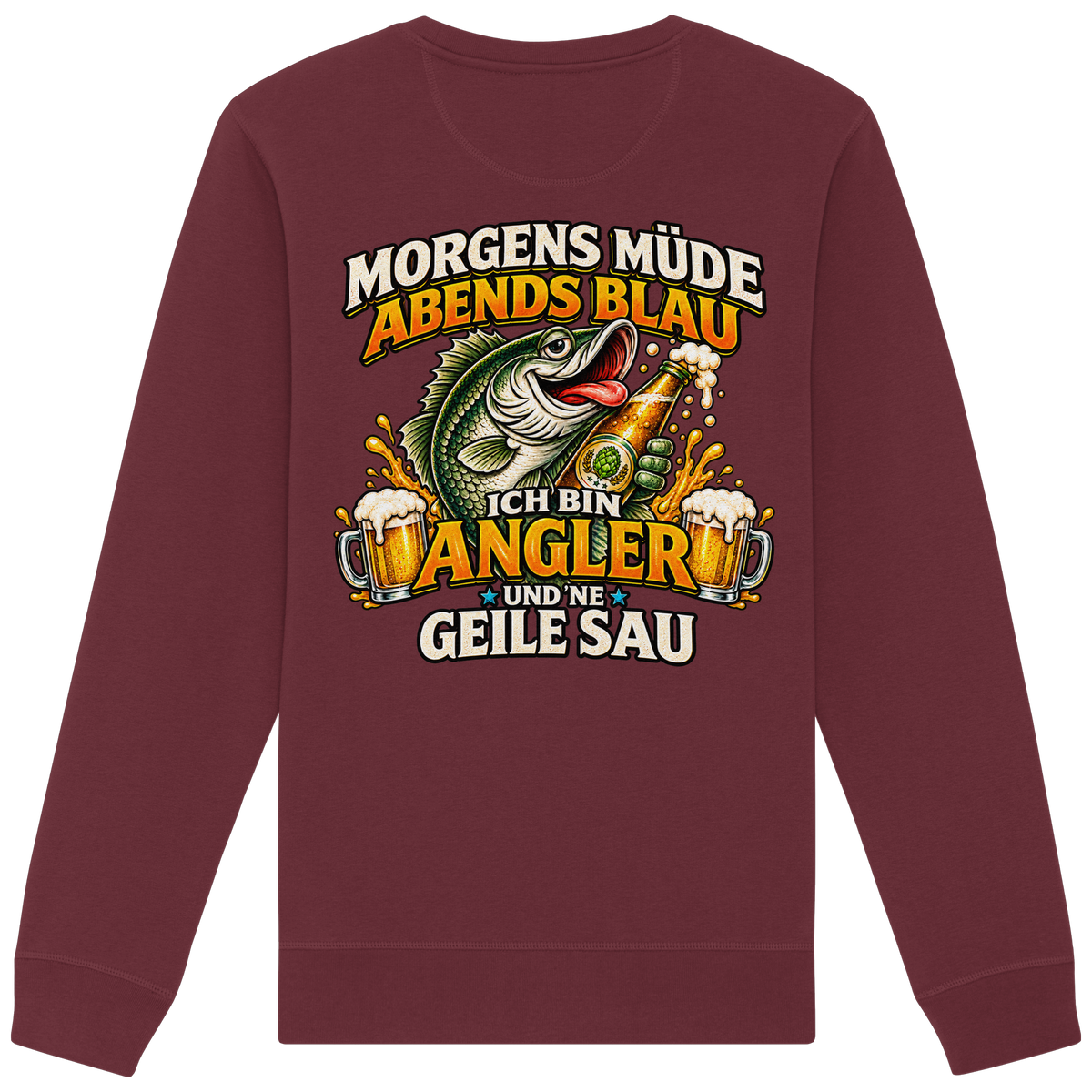 Morgens Müde - Premium-Sweatshirt