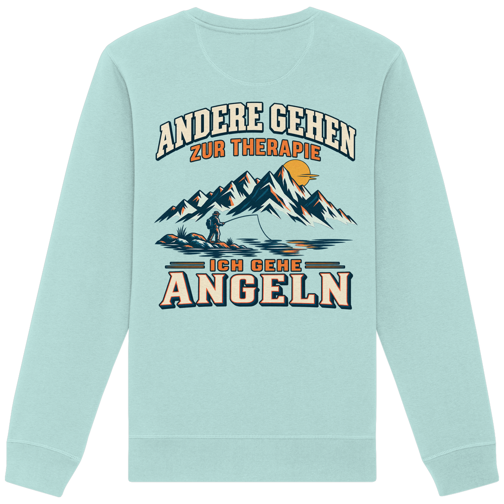 Therapie Angeln - Premium-Sweatshirt