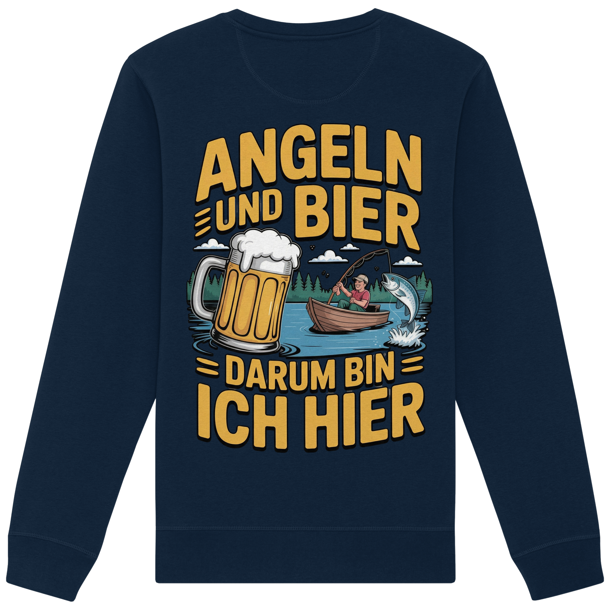 Angeln und Bier  - Premium Sweatshirt