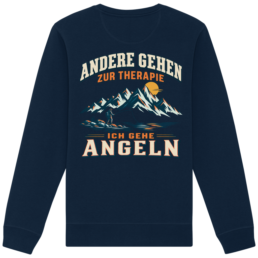 Therapie Angeln - Premium-Sweatshirt