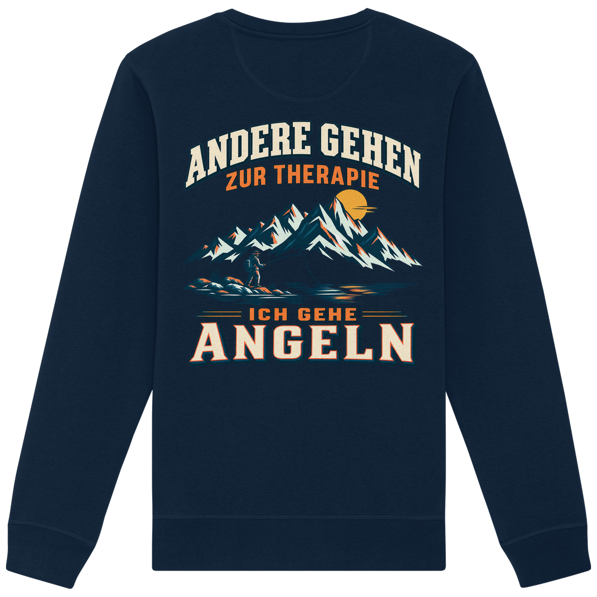 Therapie Angeln - Premium-Sweatshirt
