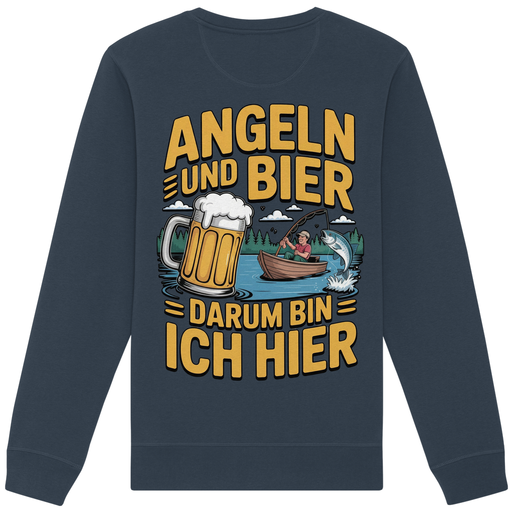 Angeln und Bier  - Premium Sweatshirt