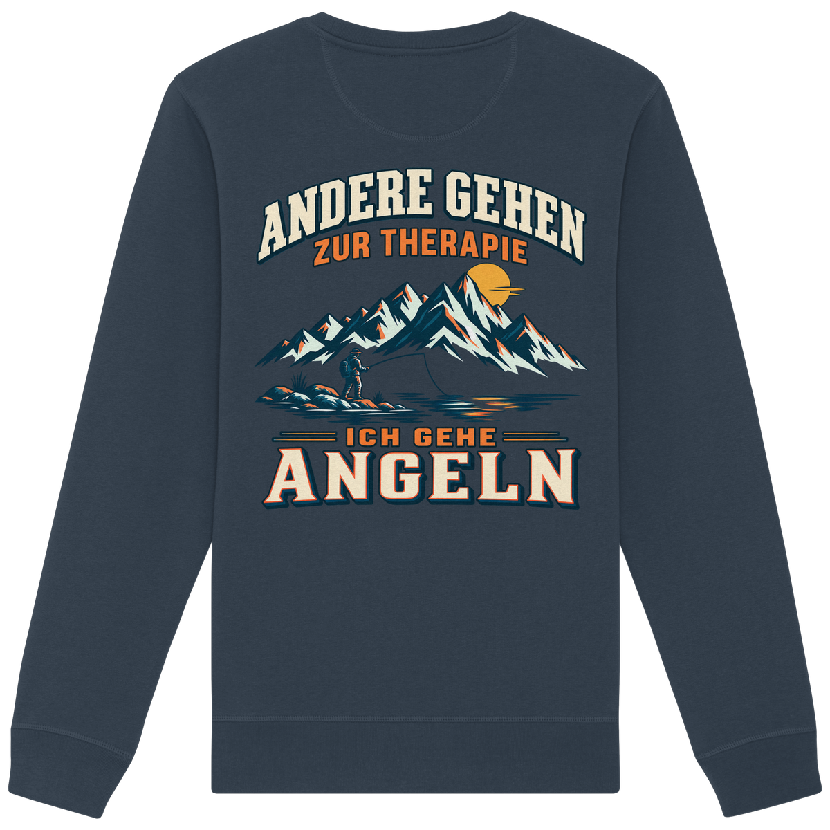Therapie Angeln - Premium-Sweatshirt