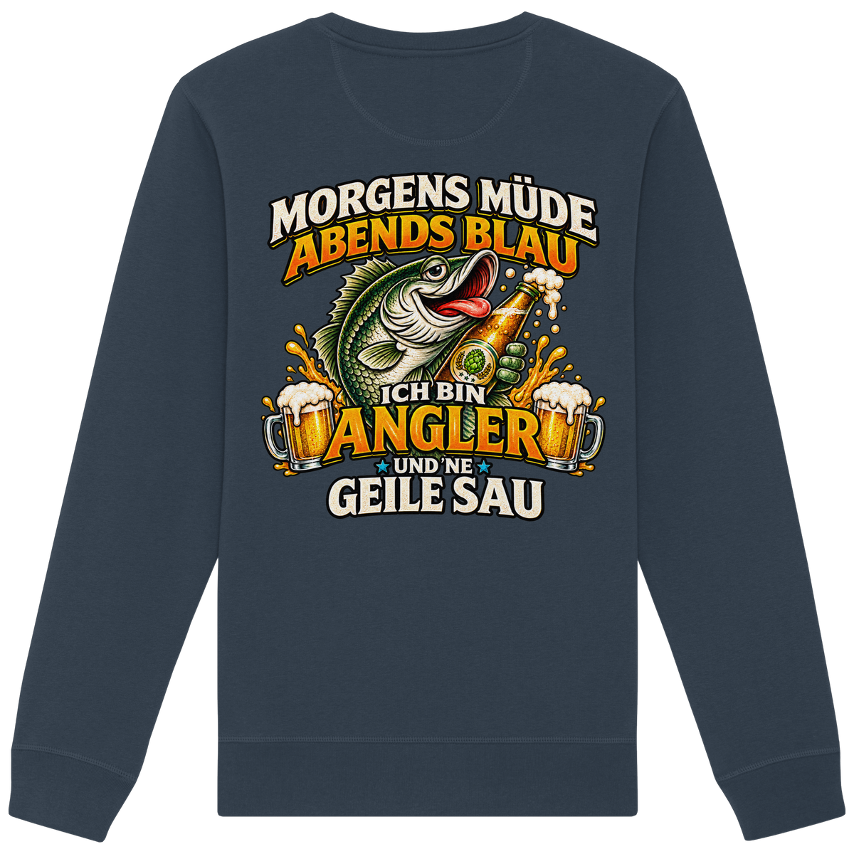 Morgens Müde - Premium-Sweatshirt
