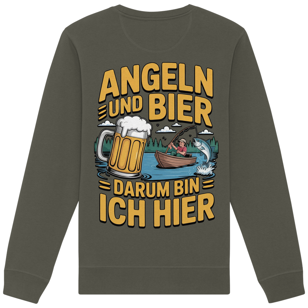 Angeln und Bier  - Premium Sweatshirt