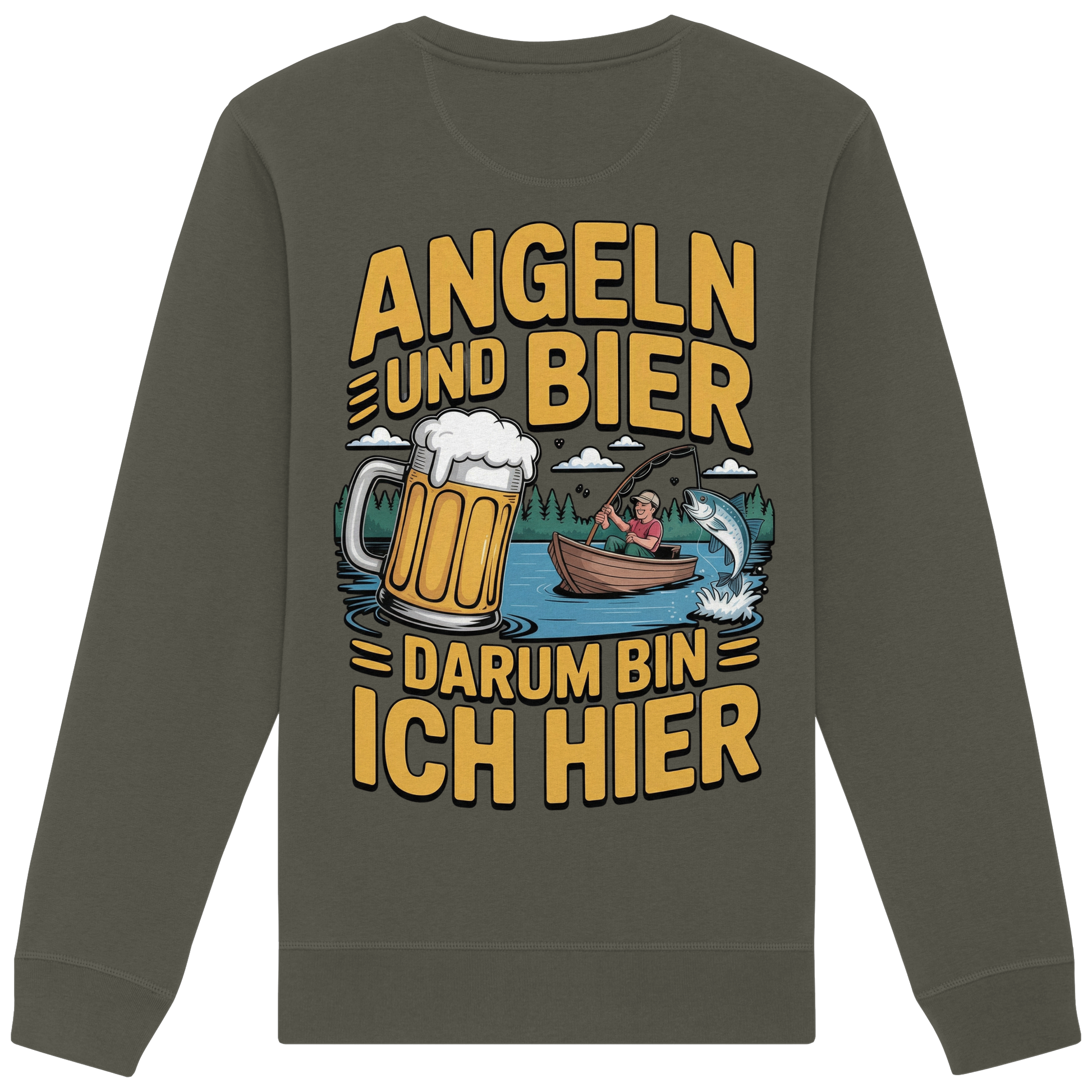 Angeln und Bier  - Premium Sweatshirt