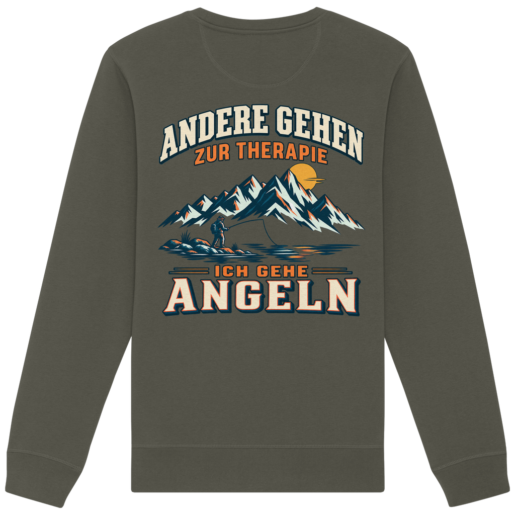 Therapie Angeln - Premium-Sweatshirt