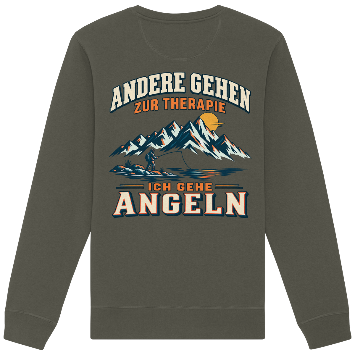 Therapie Angeln - Premium-Sweatshirt