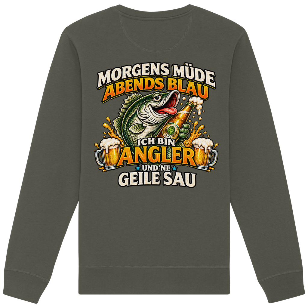 Morgens Müde - Premium-Sweatshirt