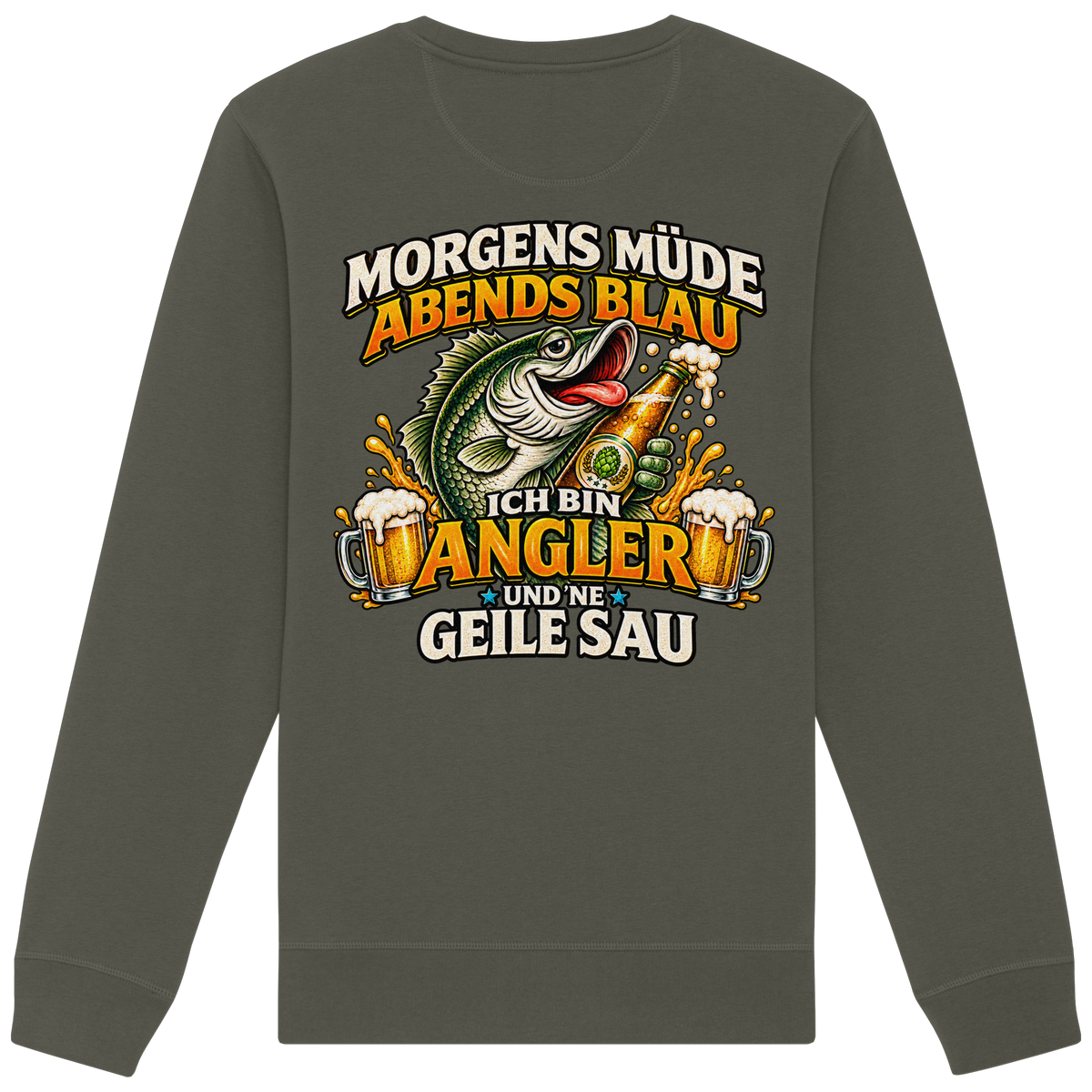 Morgens Müde - Premium-Sweatshirt
