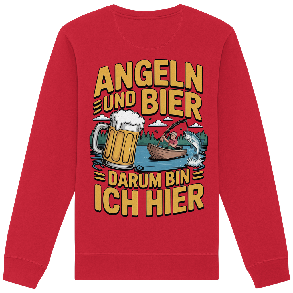 Angeln und Bier  - Premium Sweatshirt