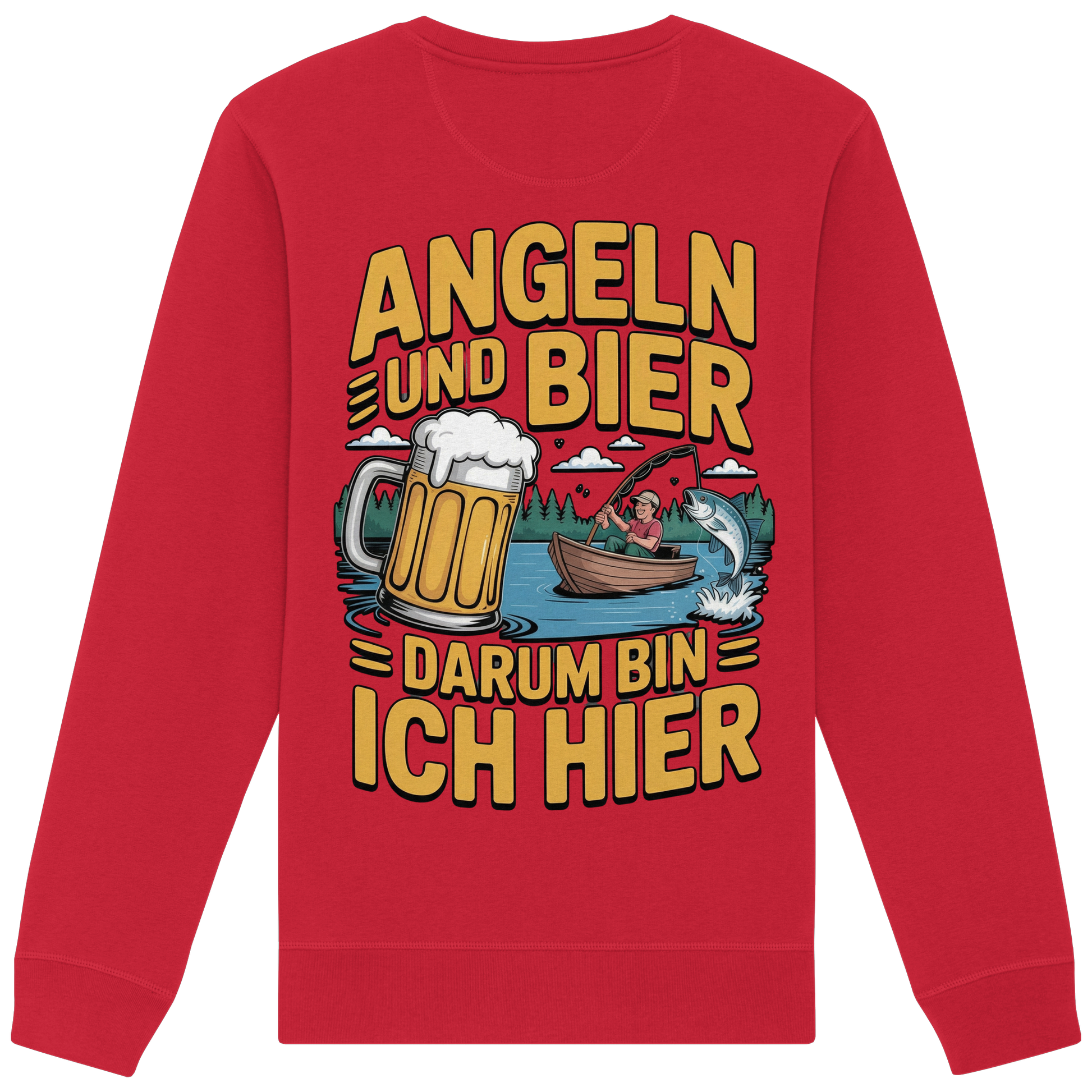 Angeln und Bier  - Premium Sweatshirt