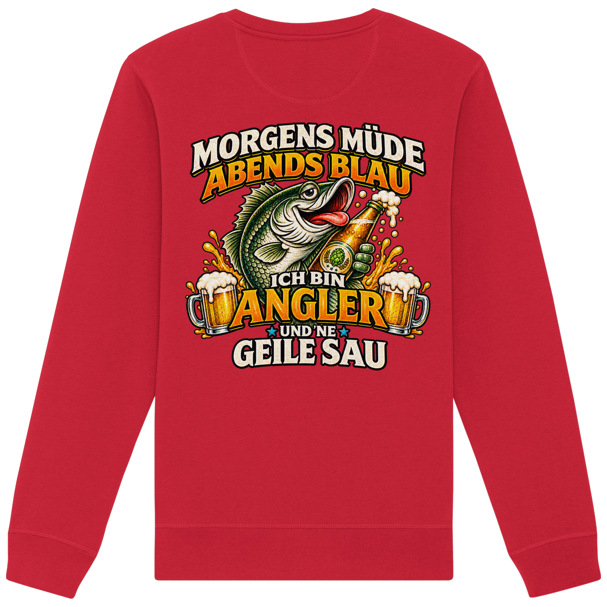 Morgens Müde - Premium-Sweatshirt