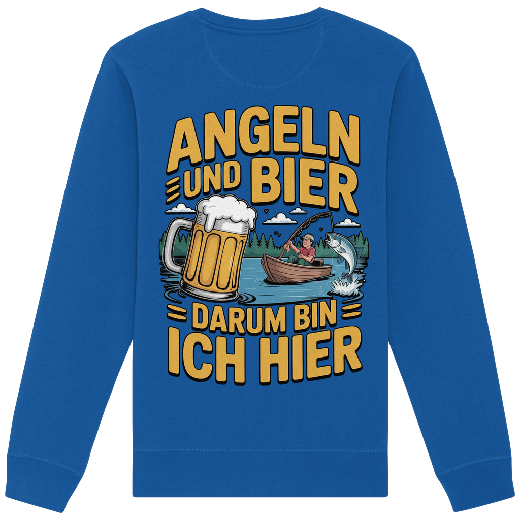 Angeln und Bier  - Premium Sweatshirt