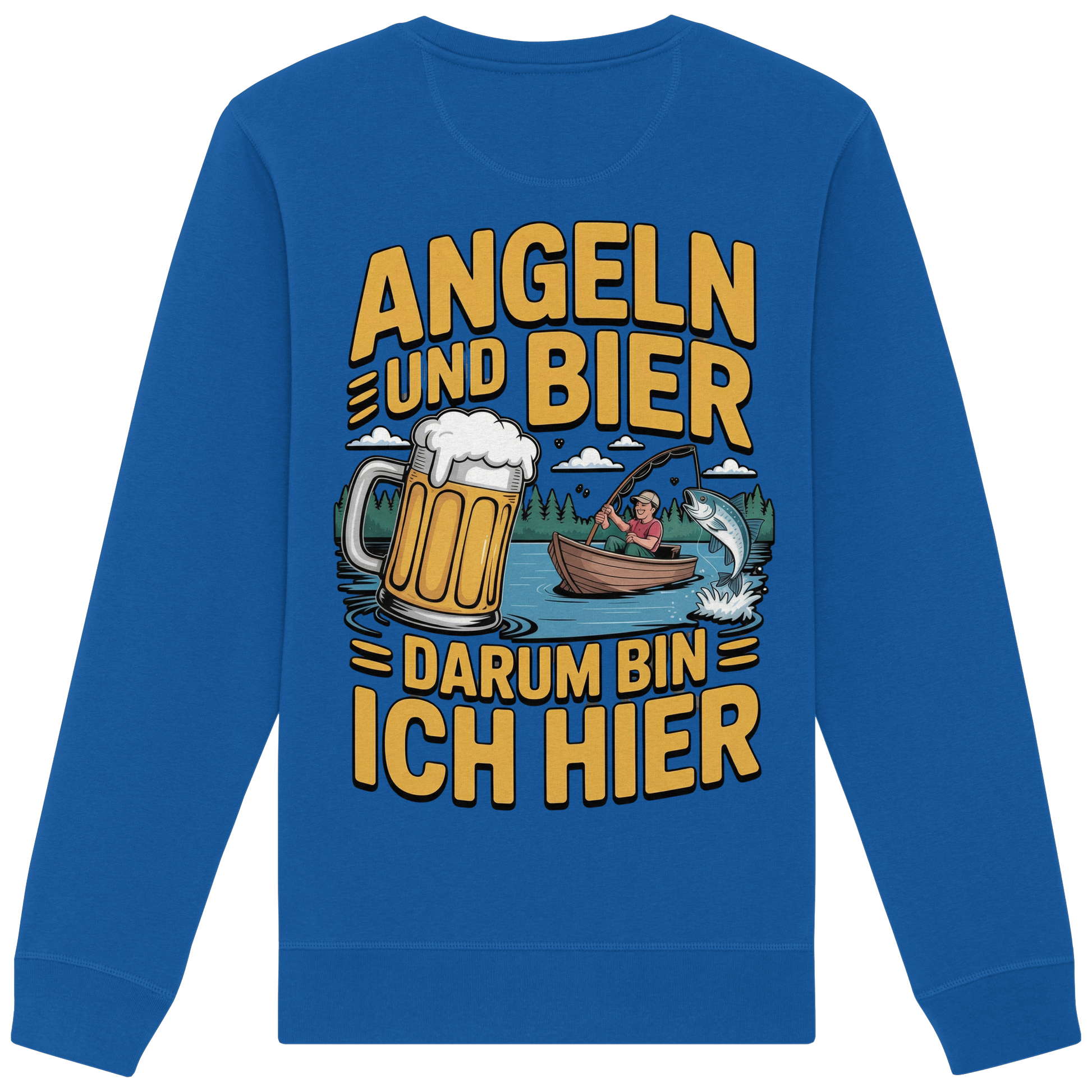 Angeln und Bier  - Premium Sweatshirt