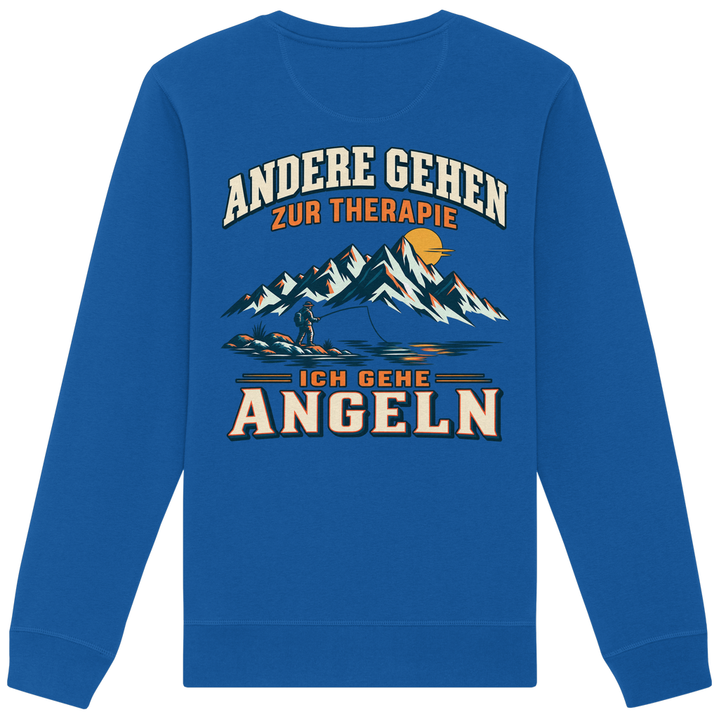 Therapie Angeln - Premium-Sweatshirt