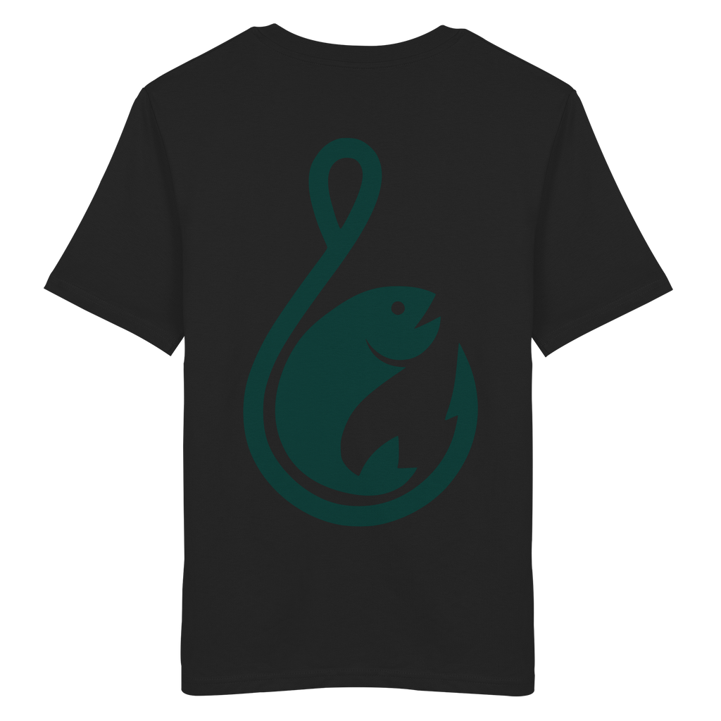 Anglerfreunde24 Logo Grün - Premium Shirt