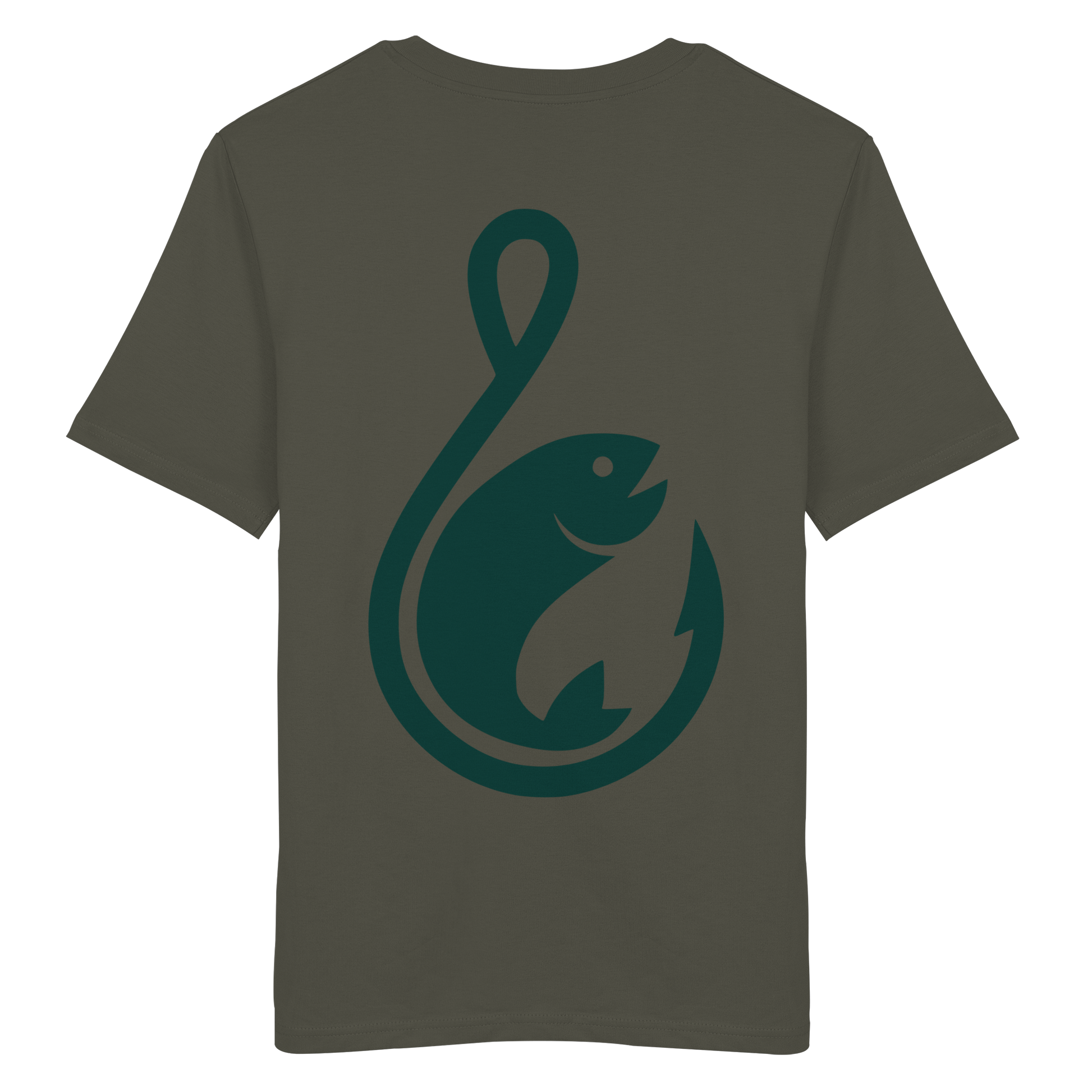 Anglerfreunde24 Logo Grün - Premium Shirt