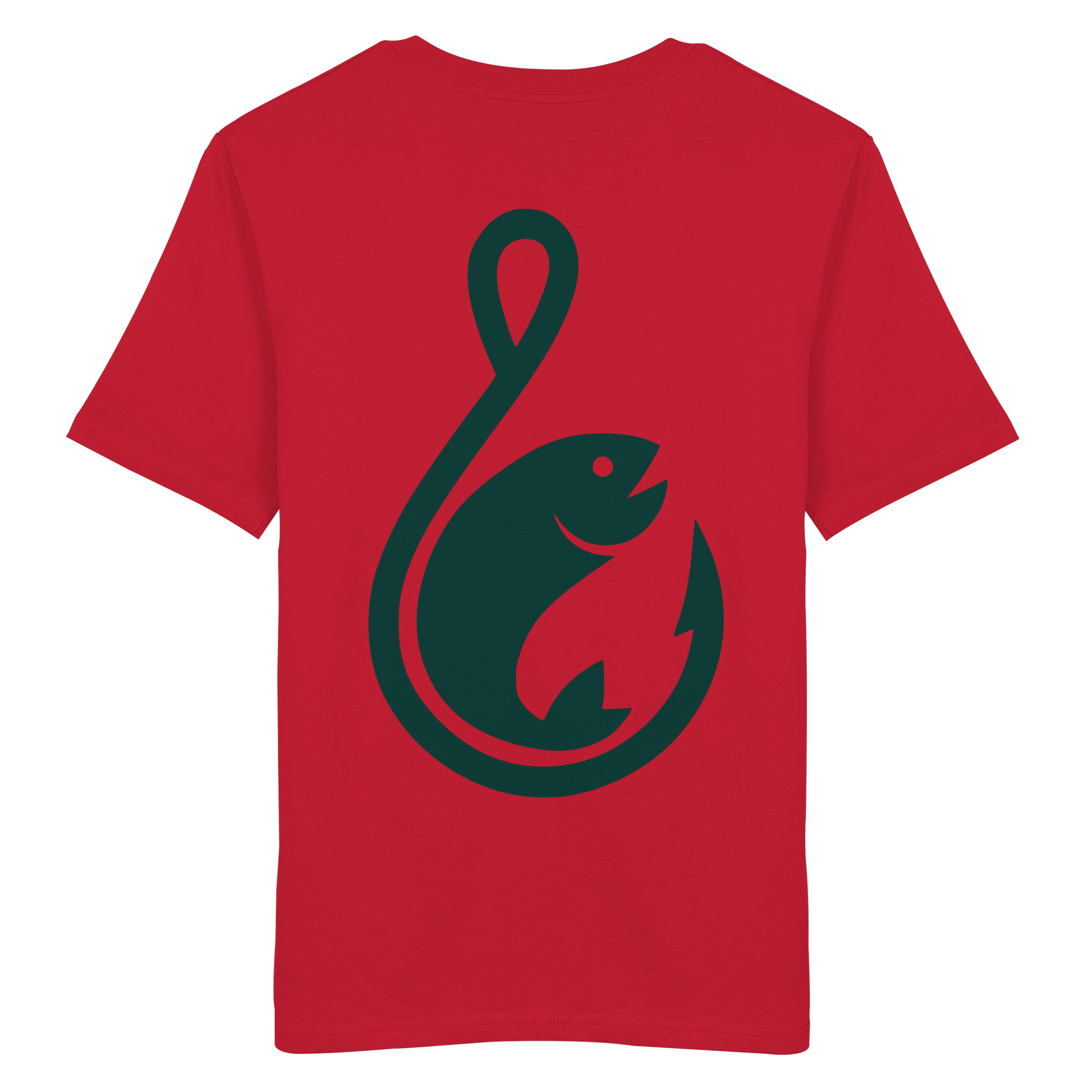 Anglerfreunde24 Logo Grün - Premium Shirt