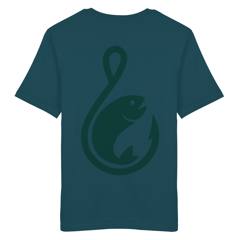 Anglerfreunde24 Logo Grün - Premium Shirt